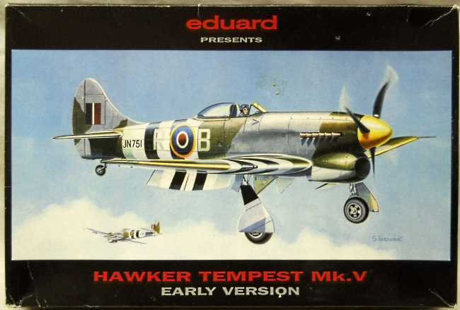 Eduard 1/48 Hawker Tempest Mk.V (Early), 8074 plastic model kit